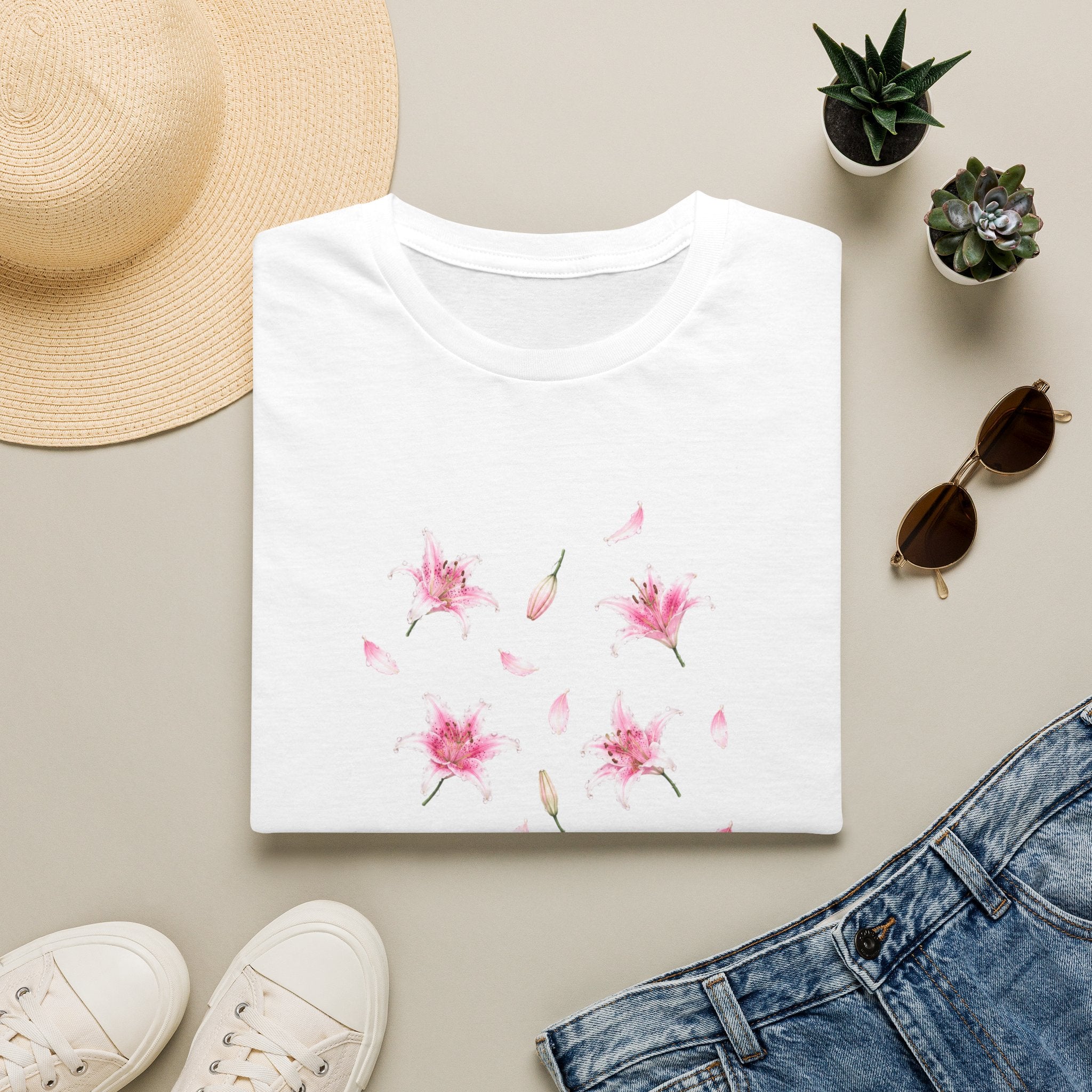 Floral Umbrella Tee